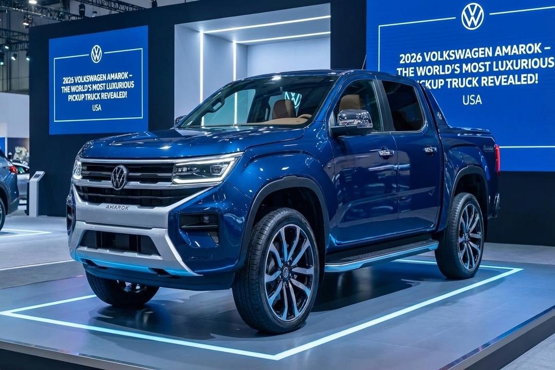 2026 Volkswagen Amarok – The World’s Most Luxurious Pickup Truck REVEALED!